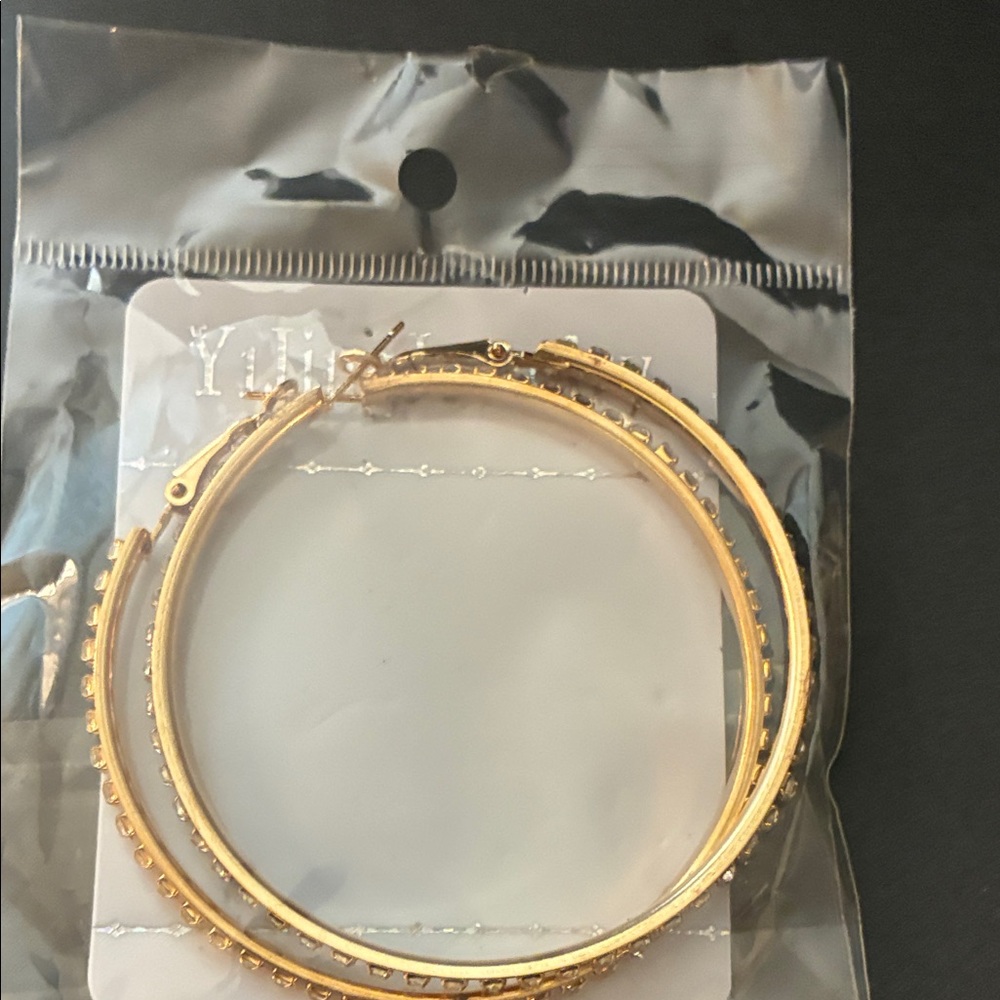 Elegant Gold Hoop Earrings